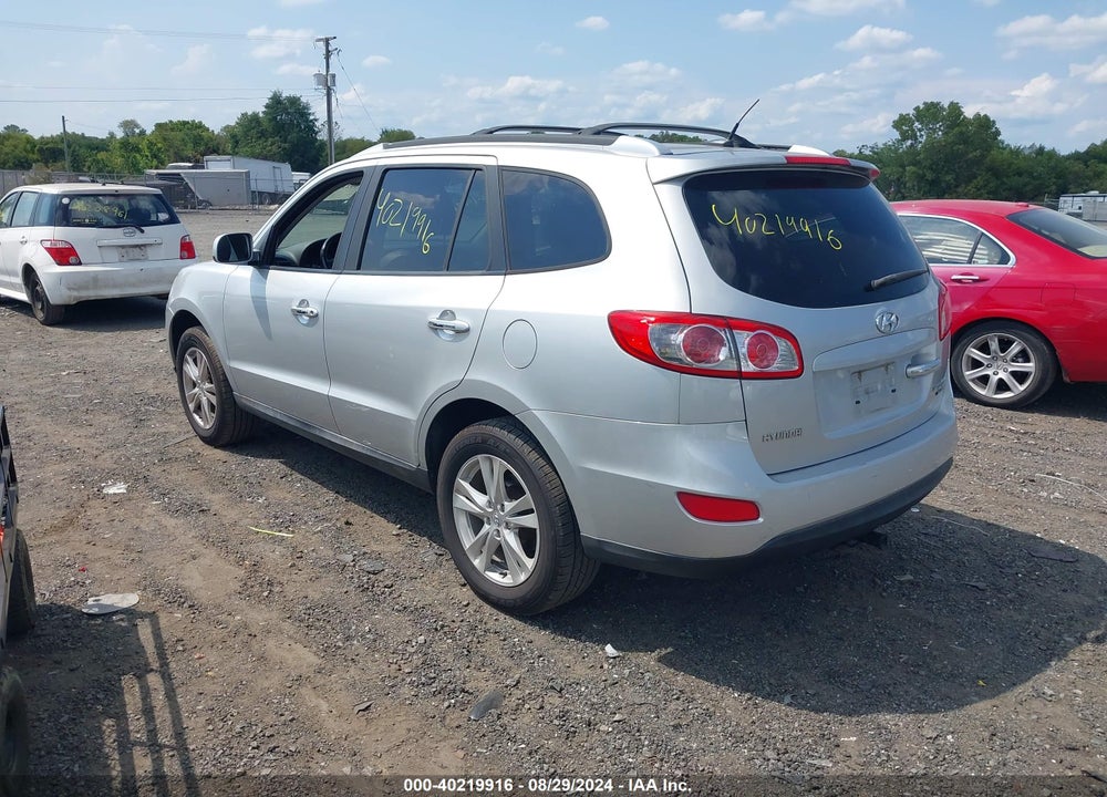 2011 HYUNDAI SANTA FE LIMITED V6 VIN: 5XYZKDAG4BG060753