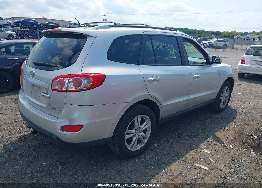 2011 HYUNDAI SANTA FE LIMITED V6 VIN: 5XYZKDAG4BG060753