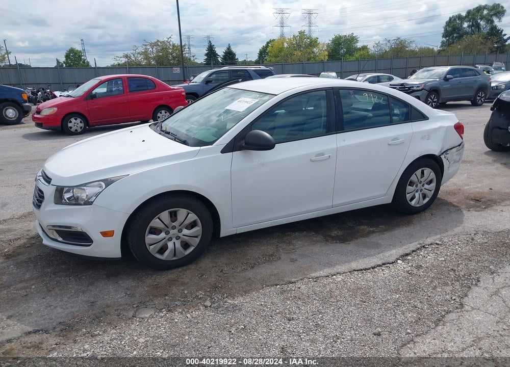 2015 CHEVROLET CRUZE LS AUTO VIN: 1G1PA5SH1F7290723