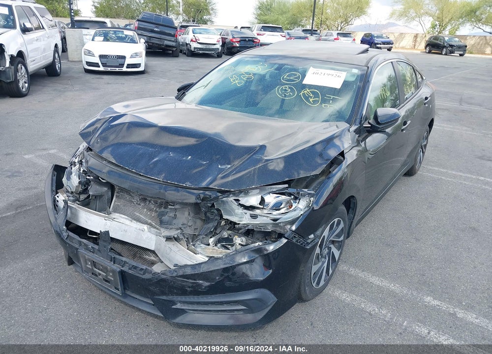 2016 HONDA CIVIC EX VIN: 2HGFC2F74GH531176