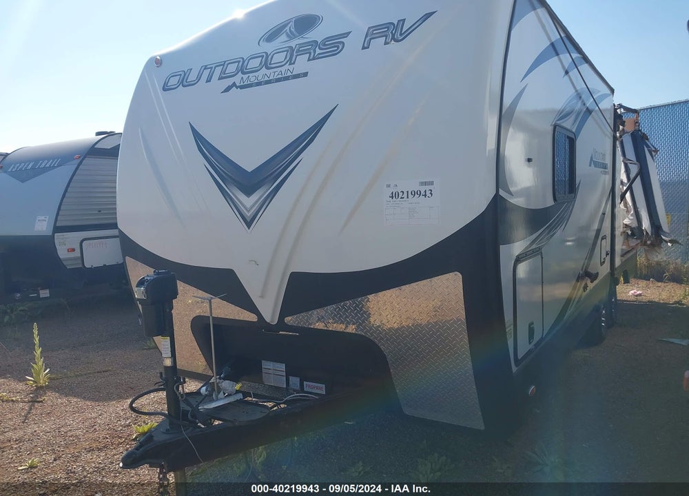 2019 OUTDOORS RV TIMBER RIDGE VIN: 51W122926K1018010