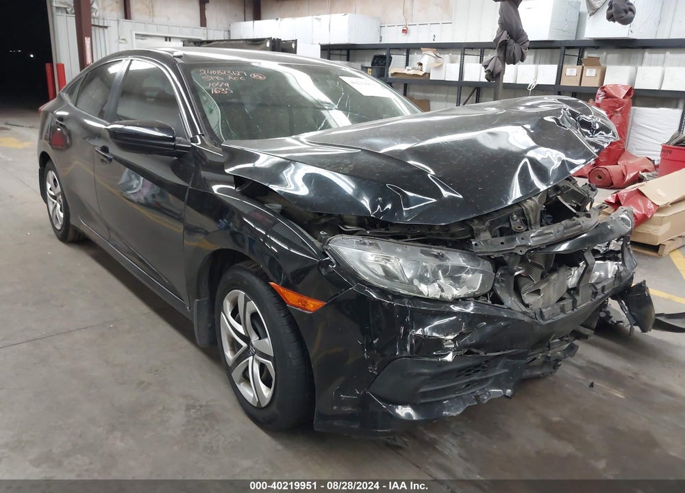 2018 HONDA CIVIC LX VIN: 2HGFC2F53JH551635