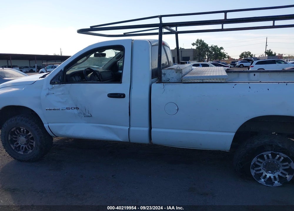 2005 DODGE RAM 2500 ST VIN: 3D7KS26D75G832145