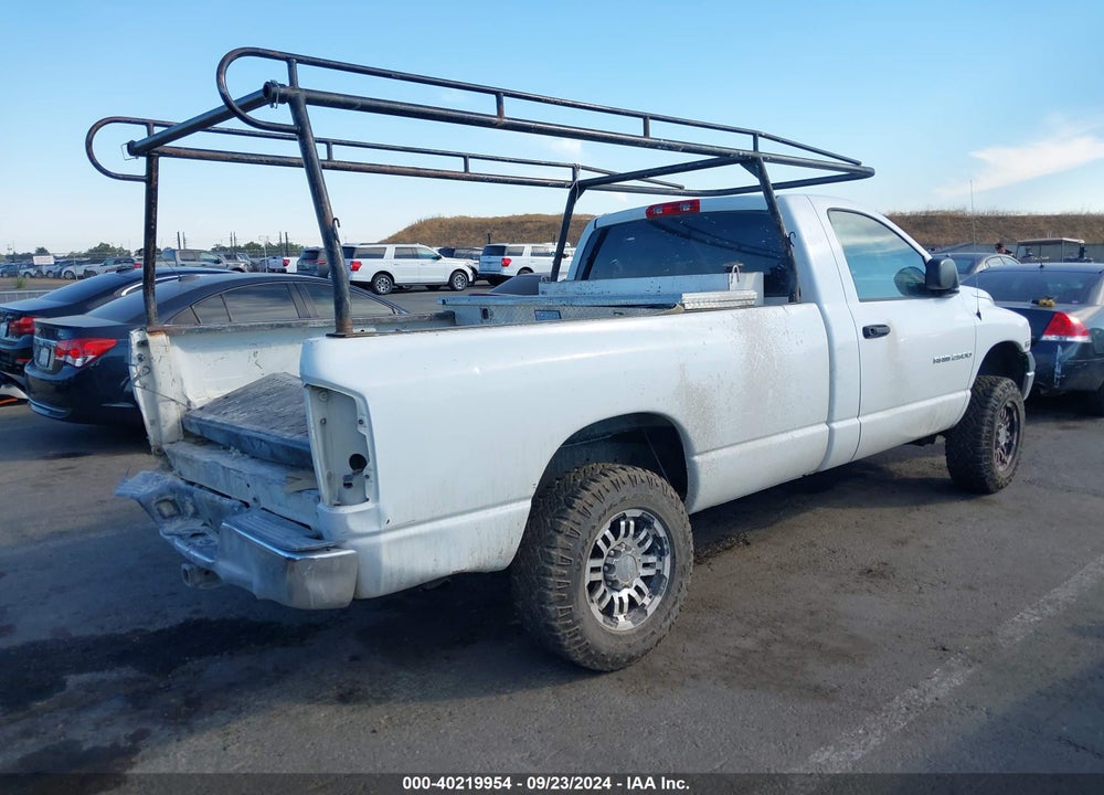 2005 DODGE RAM 2500 ST VIN: 3D7KS26D75G832145