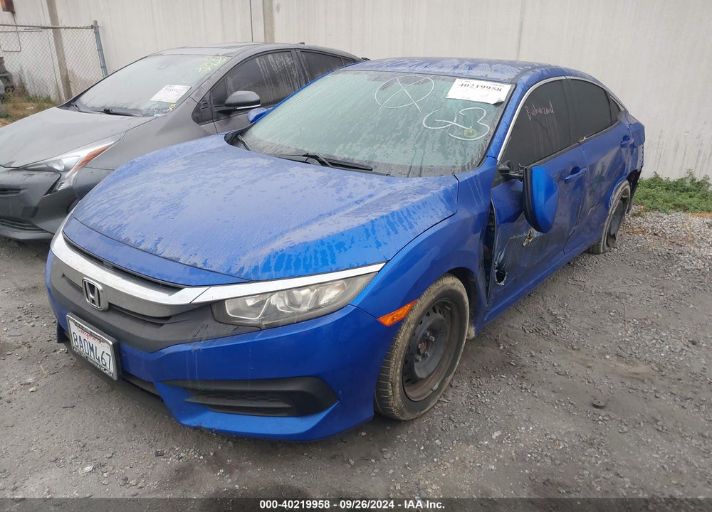 2017 HONDA CIVIC LX VIN: 2HGFC2F51HH529806