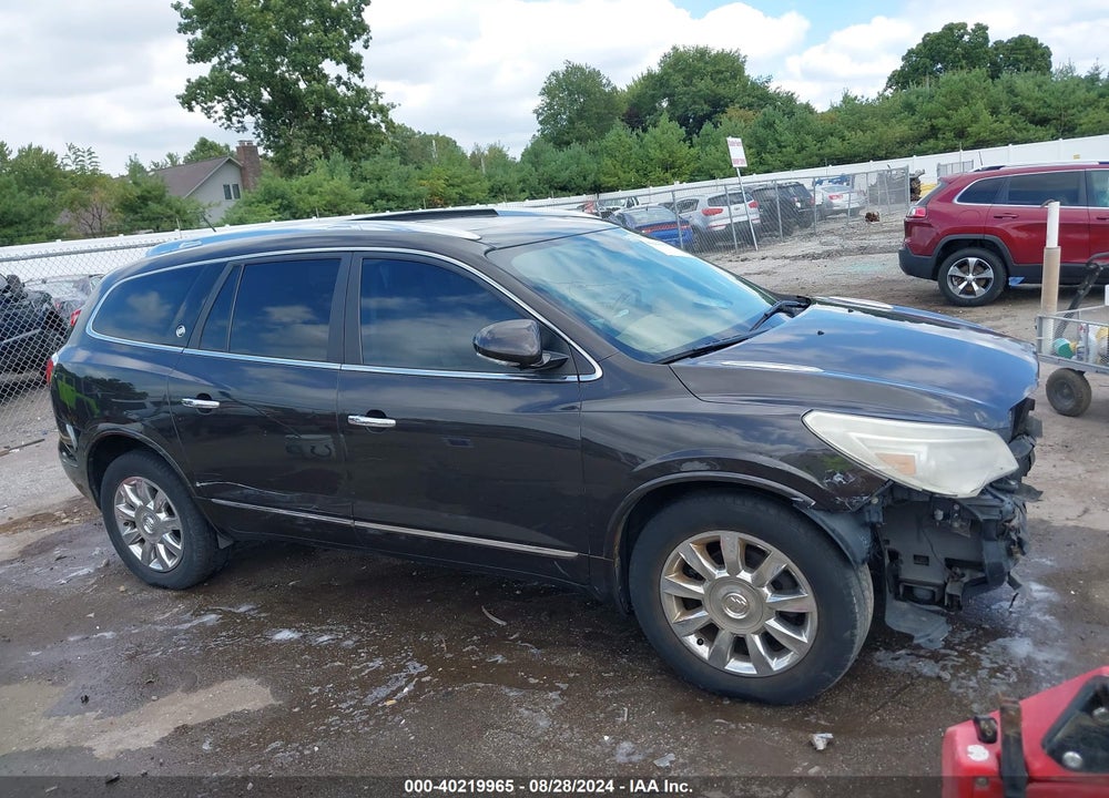 2013 BUICK ENCLAVE PREMIUM VIN: 5GAKVDKD8DJ109941