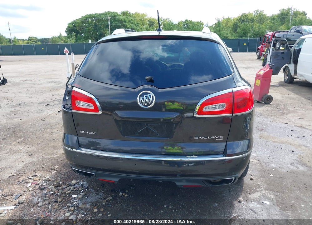2013 BUICK ENCLAVE PREMIUM VIN: 5GAKVDKD8DJ109941