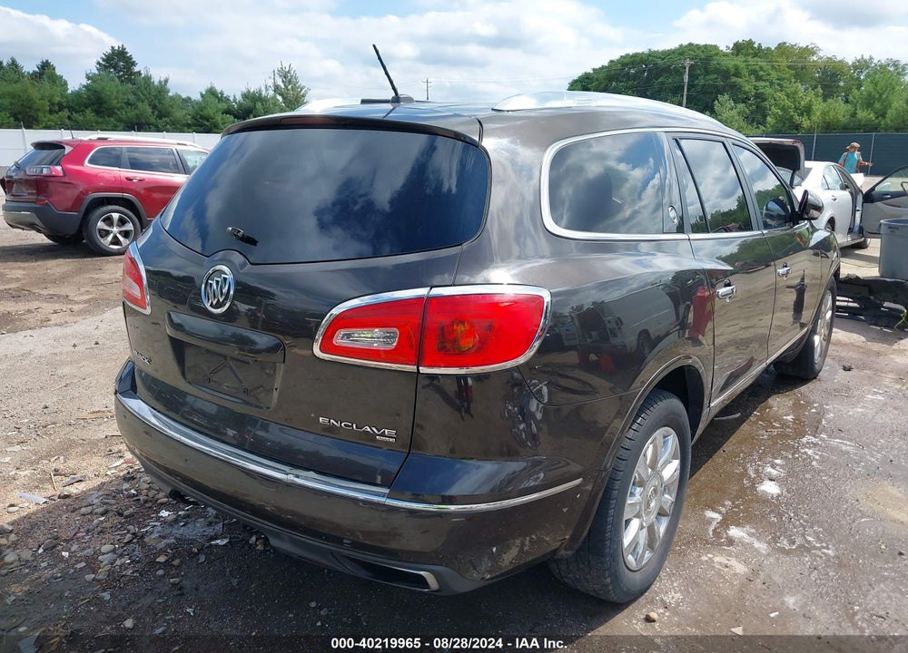 2013 BUICK ENCLAVE PREMIUM VIN: 5GAKVDKD8DJ109941