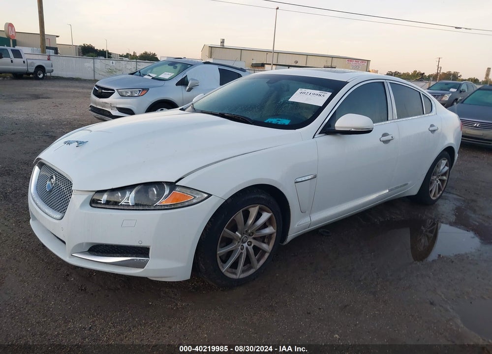 2013 JAGUAR XF I4 T VIN: SAJWA0ES9DPS95969