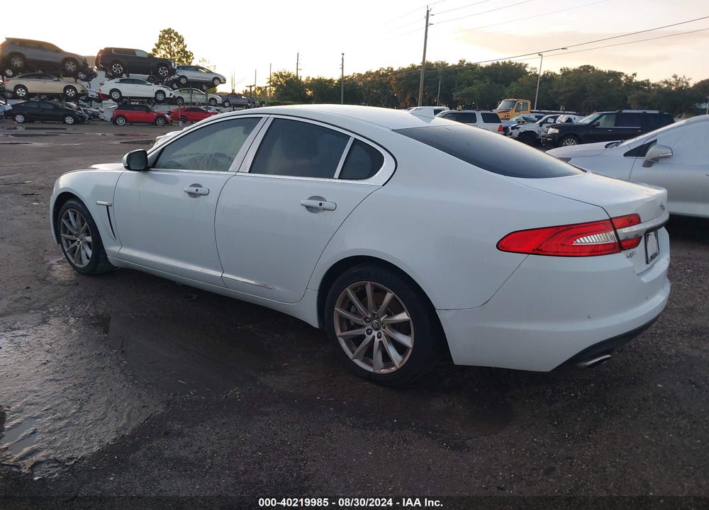 2013 JAGUAR XF I4 T VIN: SAJWA0ES9DPS95969