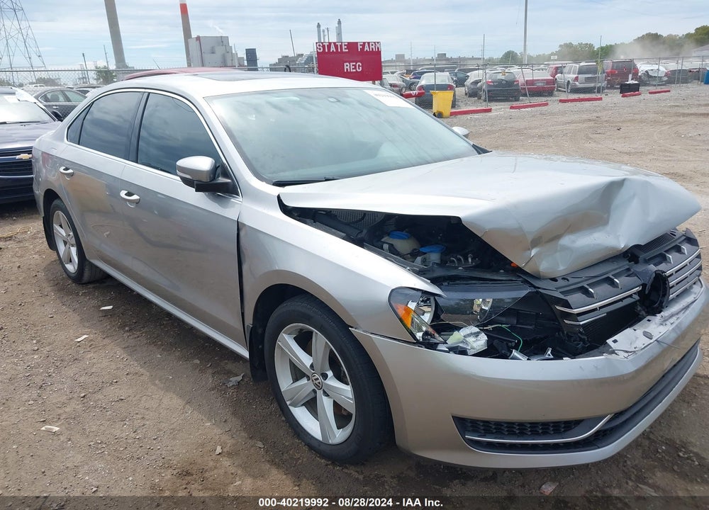 2013 VOLKSWAGEN PASSAT 2.0L TDI SE VIN: 1VWBN7A30DC096368