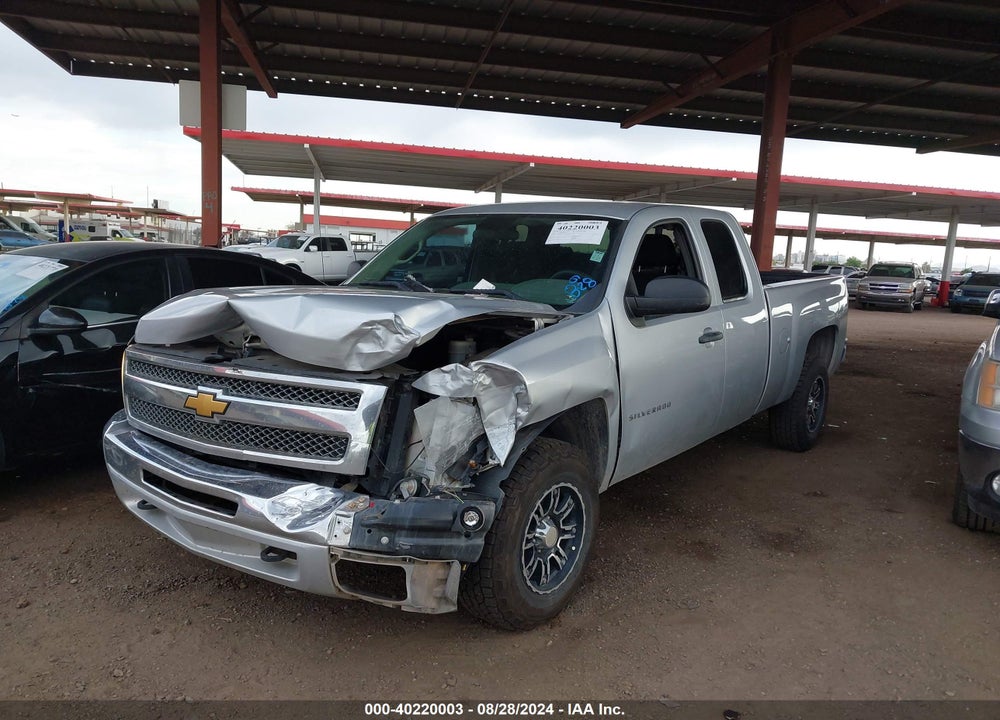 2013 CHEVROLET SILVERADO 1500 WORK TRUCK VIN: 1GCRCPEX1DZ178272