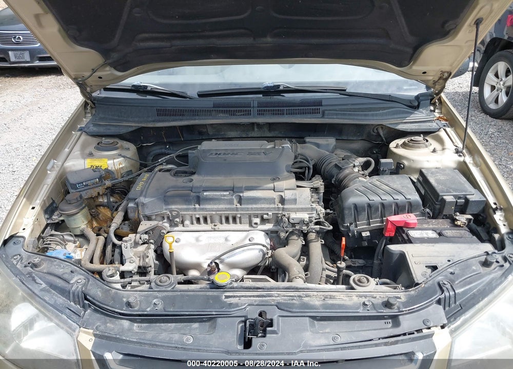 2009 KIA SPECTRA EX VIN: KNAFE222895655560