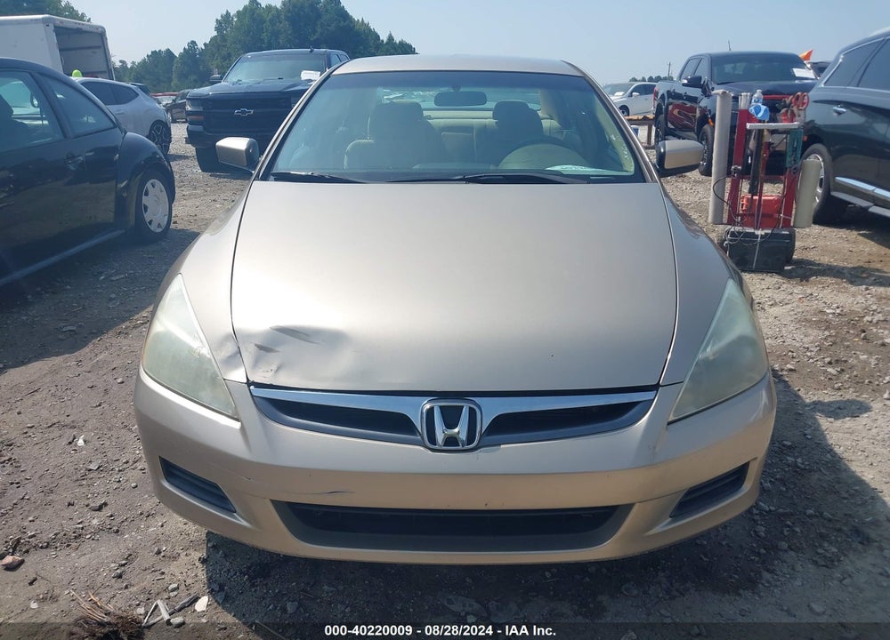 2006 HONDA ACCORD 2.4 LX VIN: 3HGCM56496G702428
