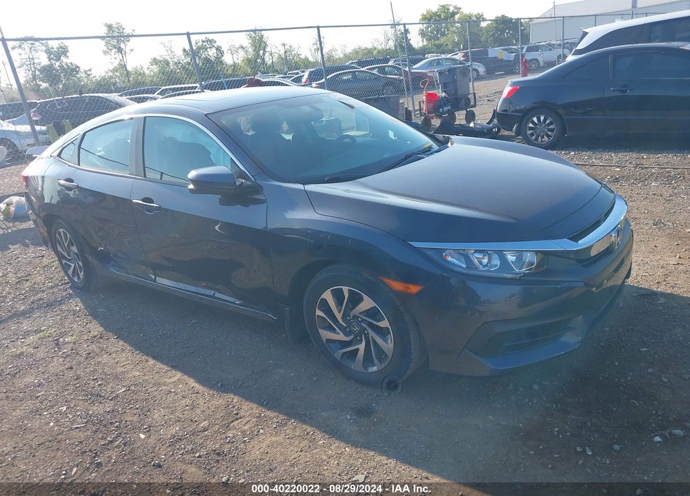 2018 HONDA CIVIC EX VIN: 2HGFC2F74JH565495