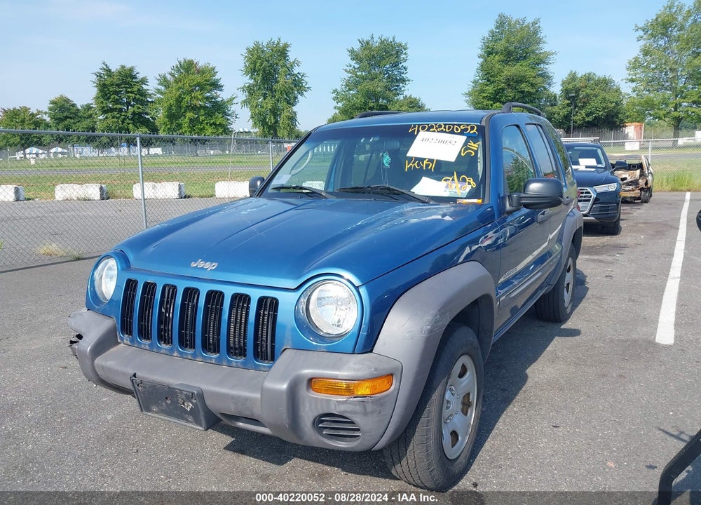 2004 JEEP LIBERTY SPORT VIN: 1J4GL48KX4W141285