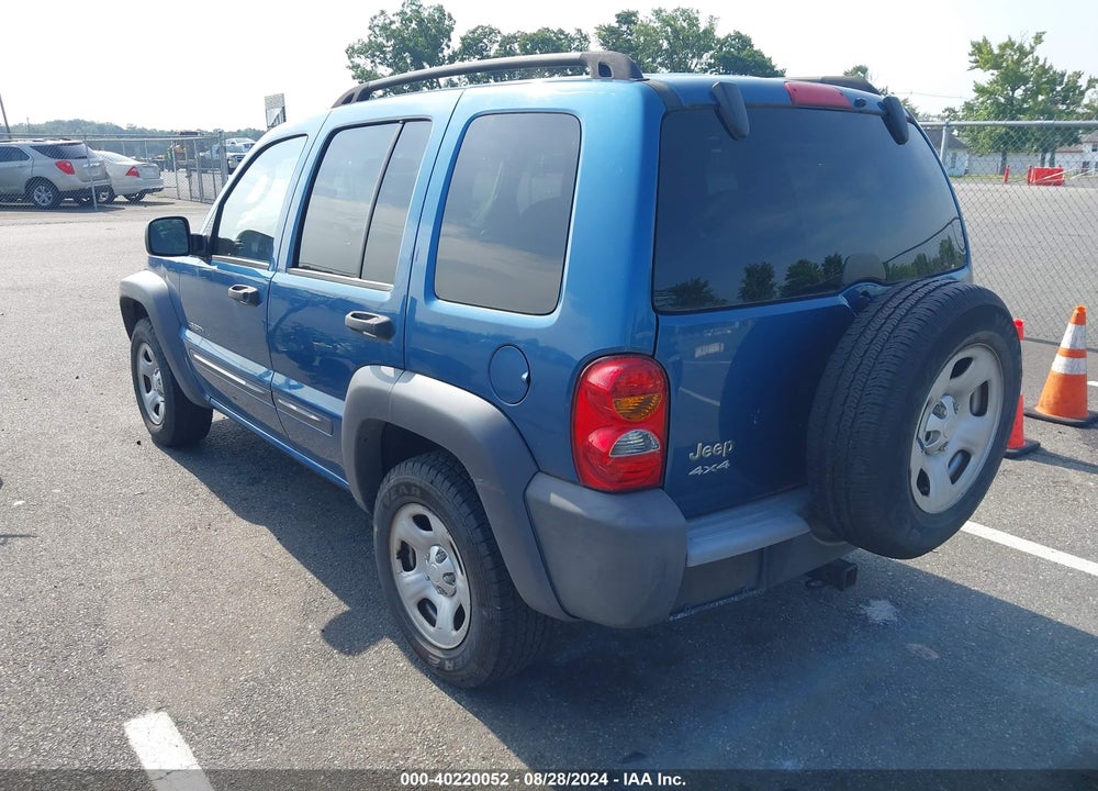 2004 JEEP LIBERTY SPORT VIN: 1J4GL48KX4W141285