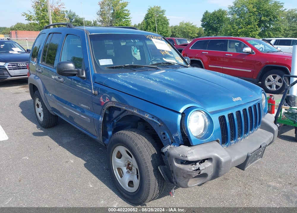 2004 JEEP LIBERTY SPORT VIN: 1J4GL48KX4W141285