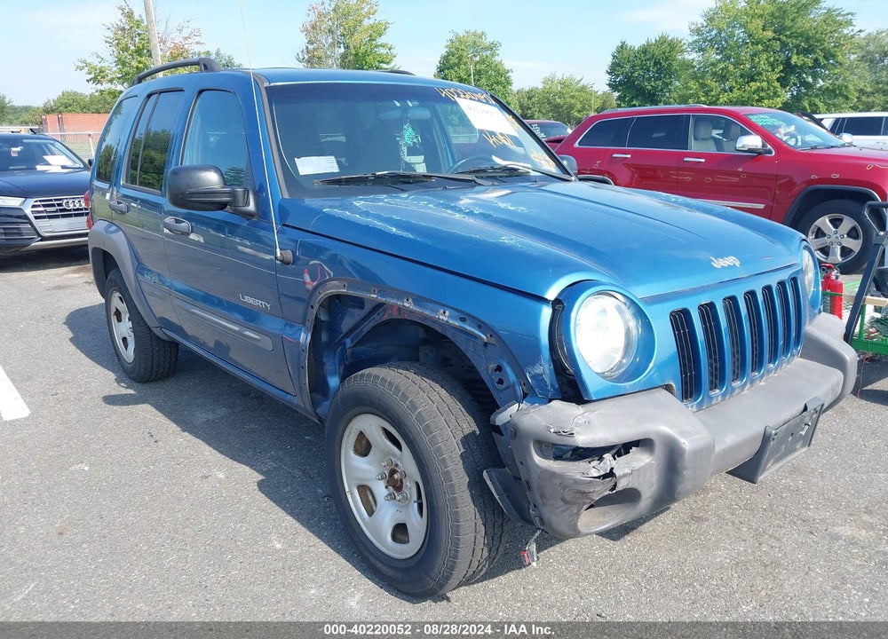 2004 JEEP LIBERTY SPORT VIN: 1J4GL48KX4W141285