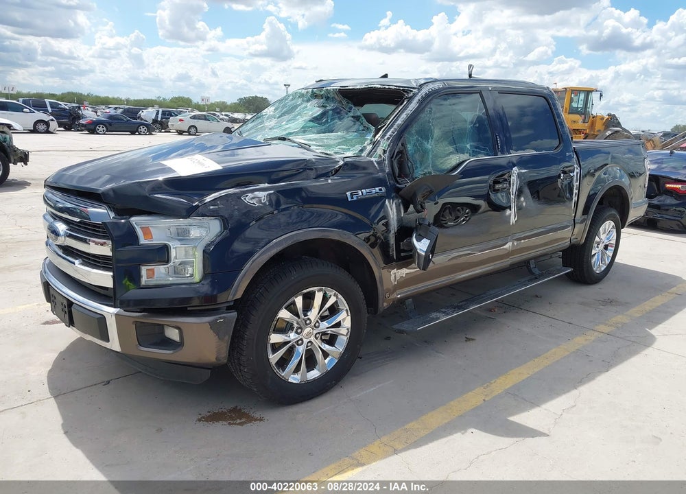 2016 KING FORD F-150  RANCH VIN: 1FTEW1CG2GFB01132