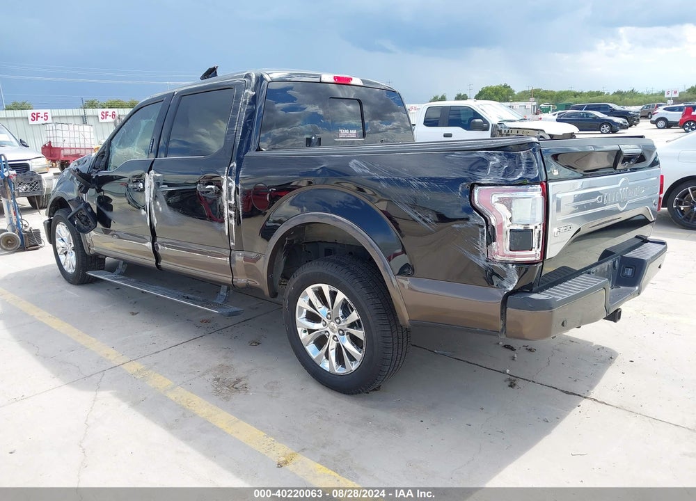 2016 KING FORD F-150  RANCH VIN: 1FTEW1CG2GFB01132