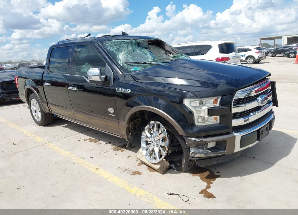 2016 KING FORD F-150  RANCH VIN: 1FTEW1CG2GFB01132