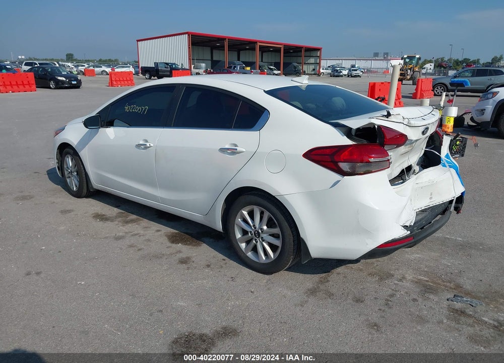 2017 KIA FORTE S VIN: 3KPFL4A76HE128136