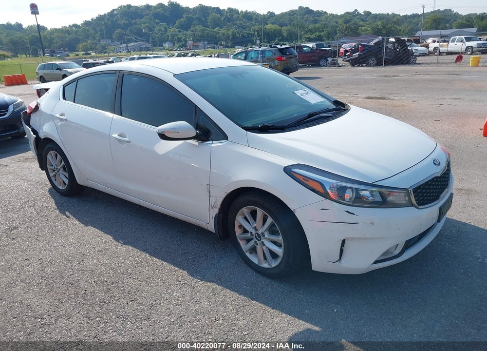 2017 KIA FORTE S VIN: 3KPFL4A76HE128136
