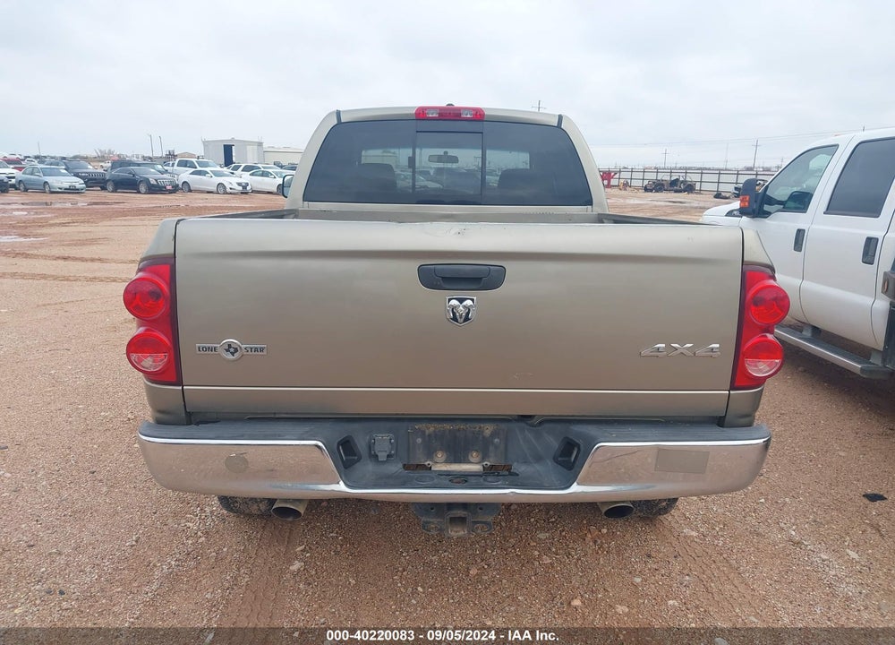 2008 DODGE RAM 2500 SLT/POWER WAGON VIN: 3D7KS28D68G239555