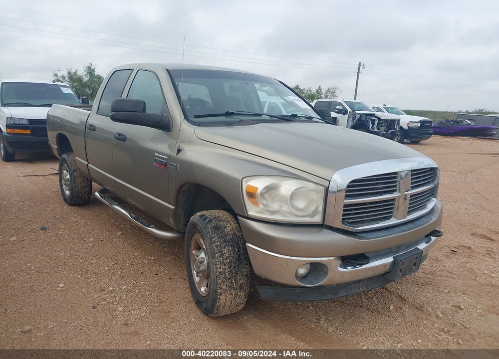 2008 DODGE RAM 2500 SLT/POWER WAGON VIN: 3D7KS28D68G239555