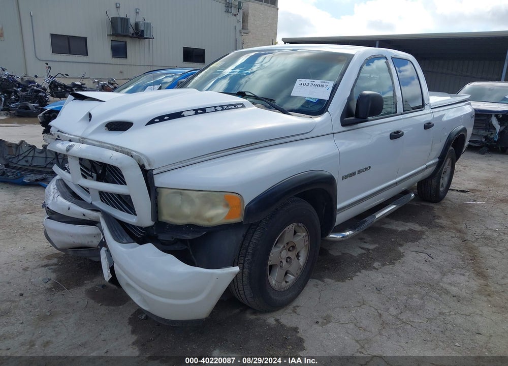 2002 DODGE RAM 1500 SLT/ST VIN: 1D7HA18Z92J210740