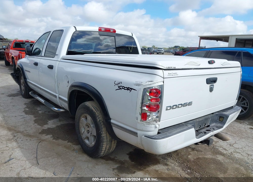 2002 DODGE RAM 1500 SLT/ST VIN: 1D7HA18Z92J210740