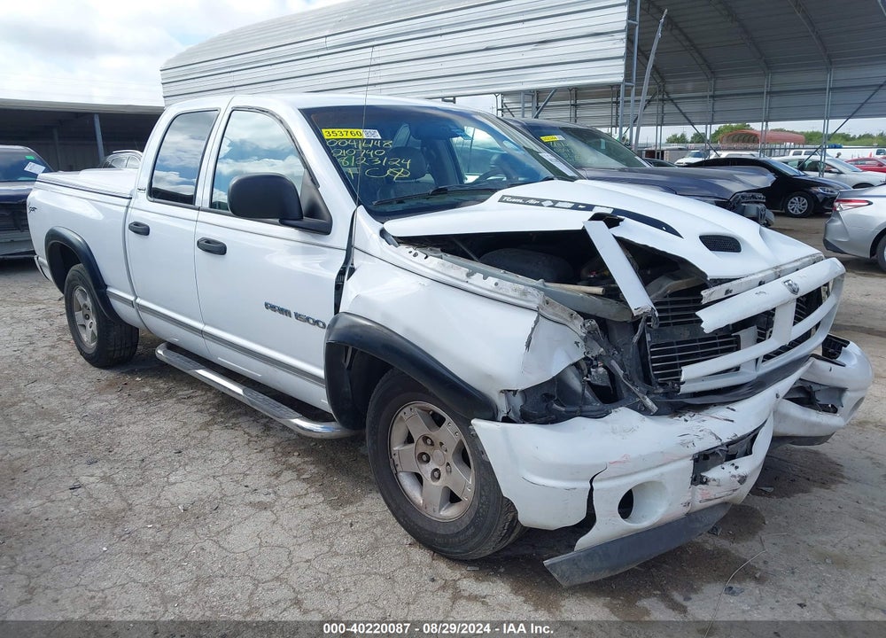 2002 DODGE RAM 1500 SLT/ST VIN: 1D7HA18Z92J210740