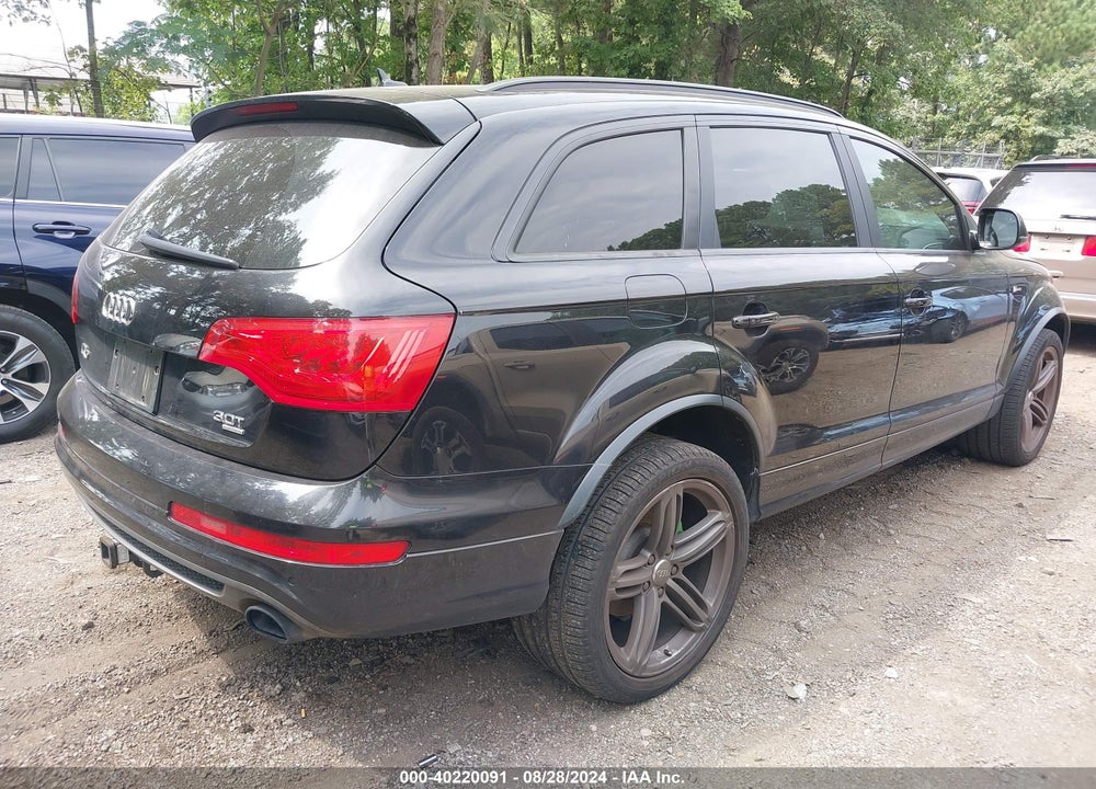 2014 AUDI Q7 3.0T S LINE PRESTIGE VIN: WA1DGAFE8ED000702