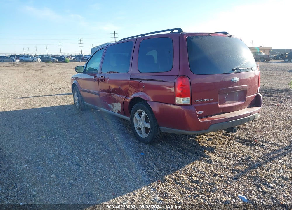 2005 CHEVROLET UPLANDER LS VIN: 1GNDV23L65D206595