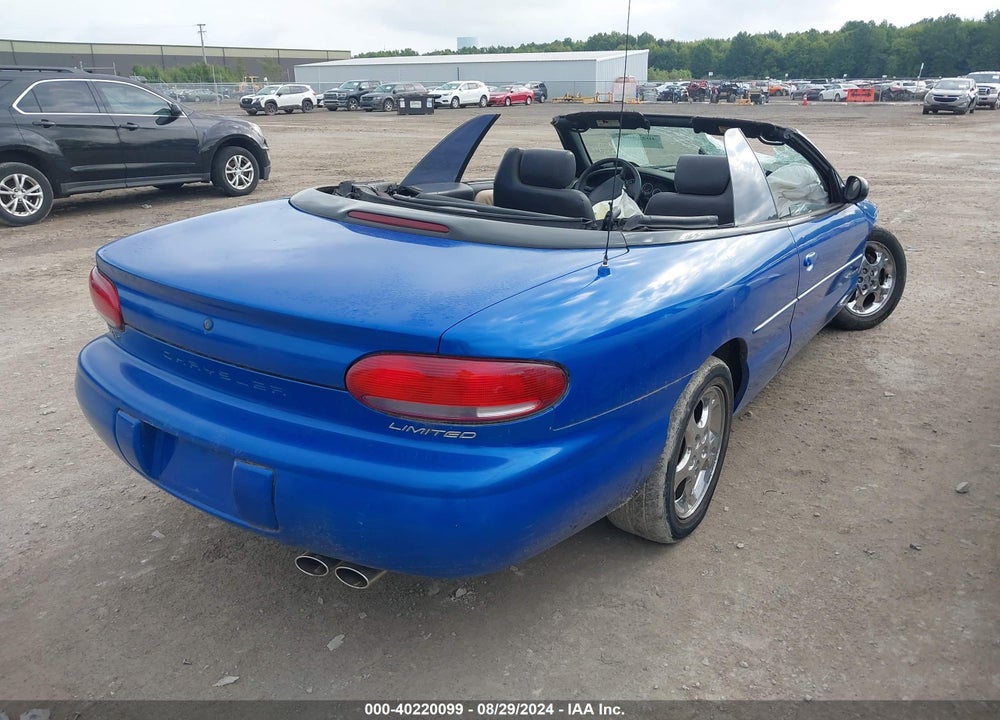 1998 CHRYSLER SEBRING JXI VIN: 3C3EL55H2WT332479
