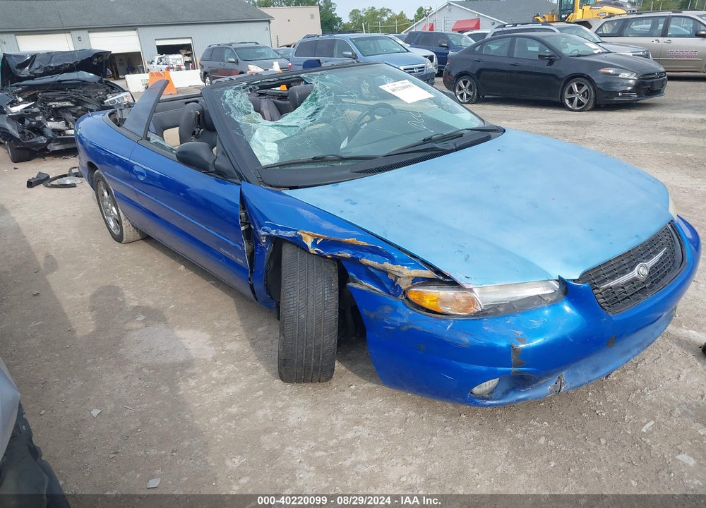 1998 CHRYSLER SEBRING JXI VIN: 3C3EL55H2WT332479