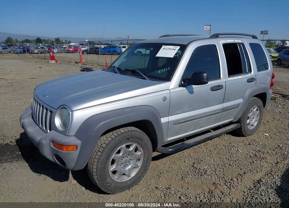 2004 JEEP LIBERTY SPORT VIN: 1J4GL48K04W187935