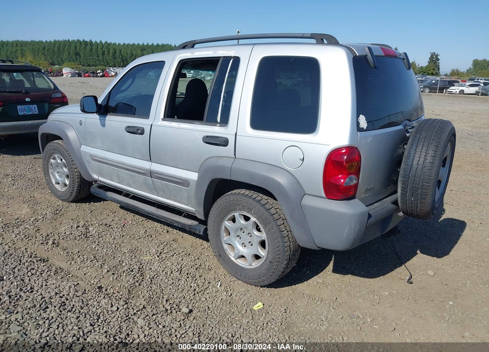 2004 JEEP LIBERTY SPORT VIN: 1J4GL48K04W187935