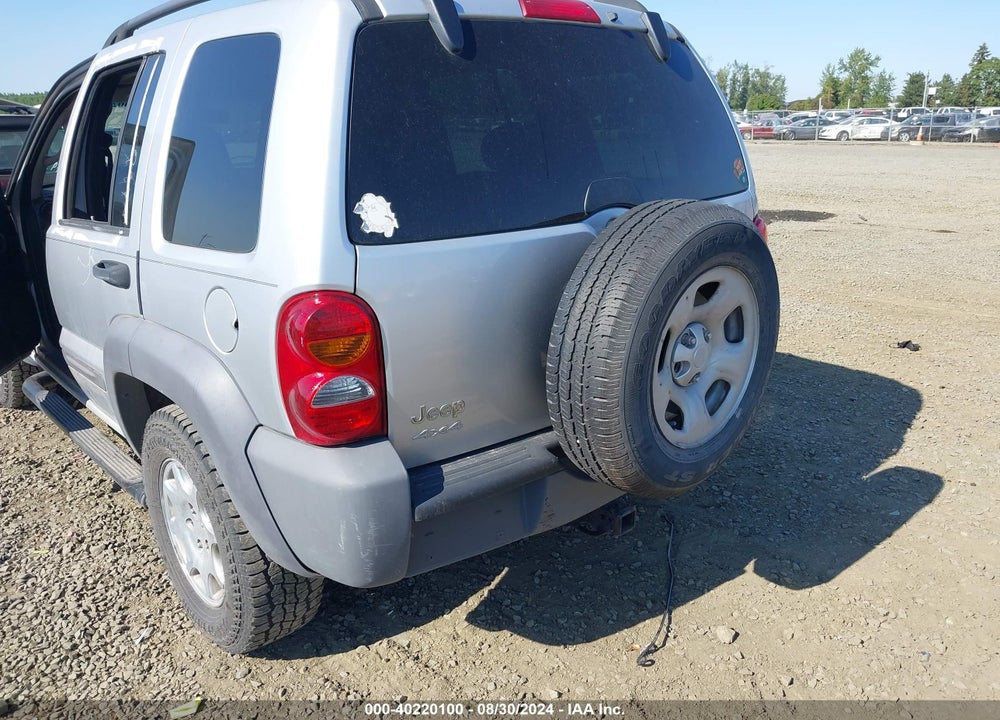 2004 JEEP LIBERTY SPORT VIN: 1J4GL48K04W187935