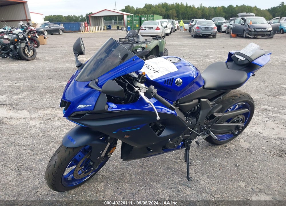 2022 YAMAHA YZFR7 VIN: JYARM38E6NA001972