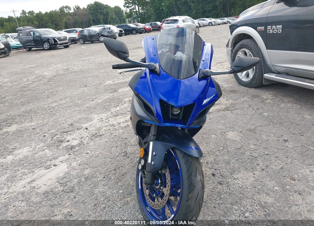 2022 YAMAHA YZFR7 VIN: JYARM38E6NA001972
