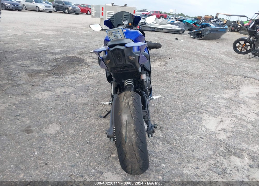 2022 YAMAHA YZFR7 VIN: JYARM38E6NA001972