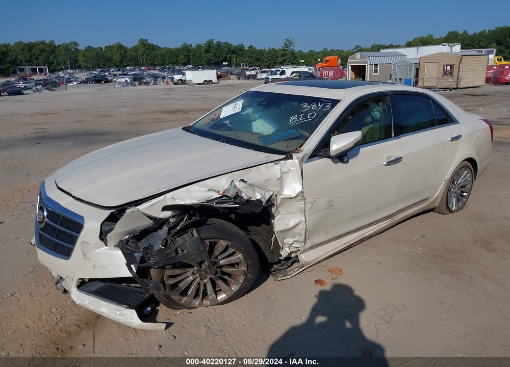 2014 CADILLAC CTS LUXURY VIN: 1G6AR5SX1E0143843