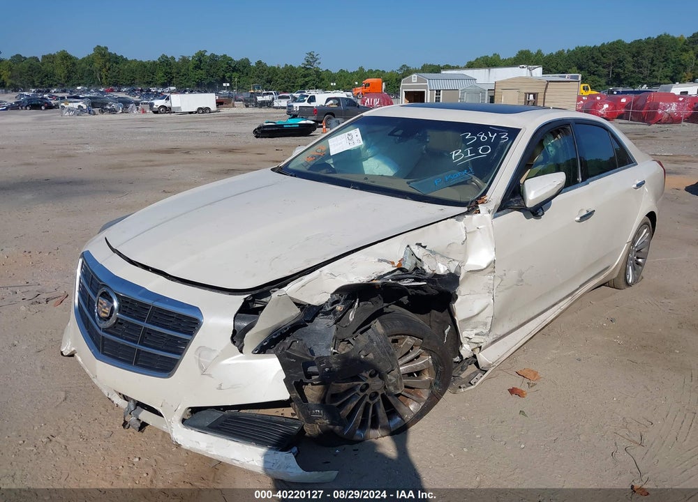 2014 CADILLAC CTS LUXURY VIN: 1G6AR5SX1E0143843