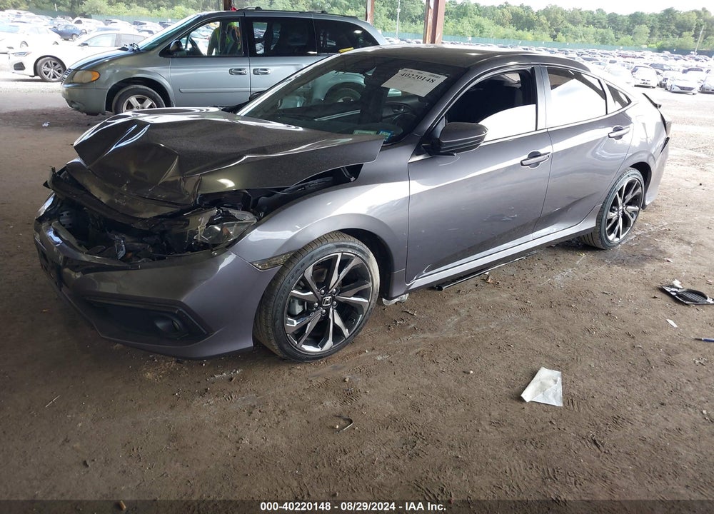 2019 HONDA CIVIC SPORT VIN: 2HGFC2F84KH540638