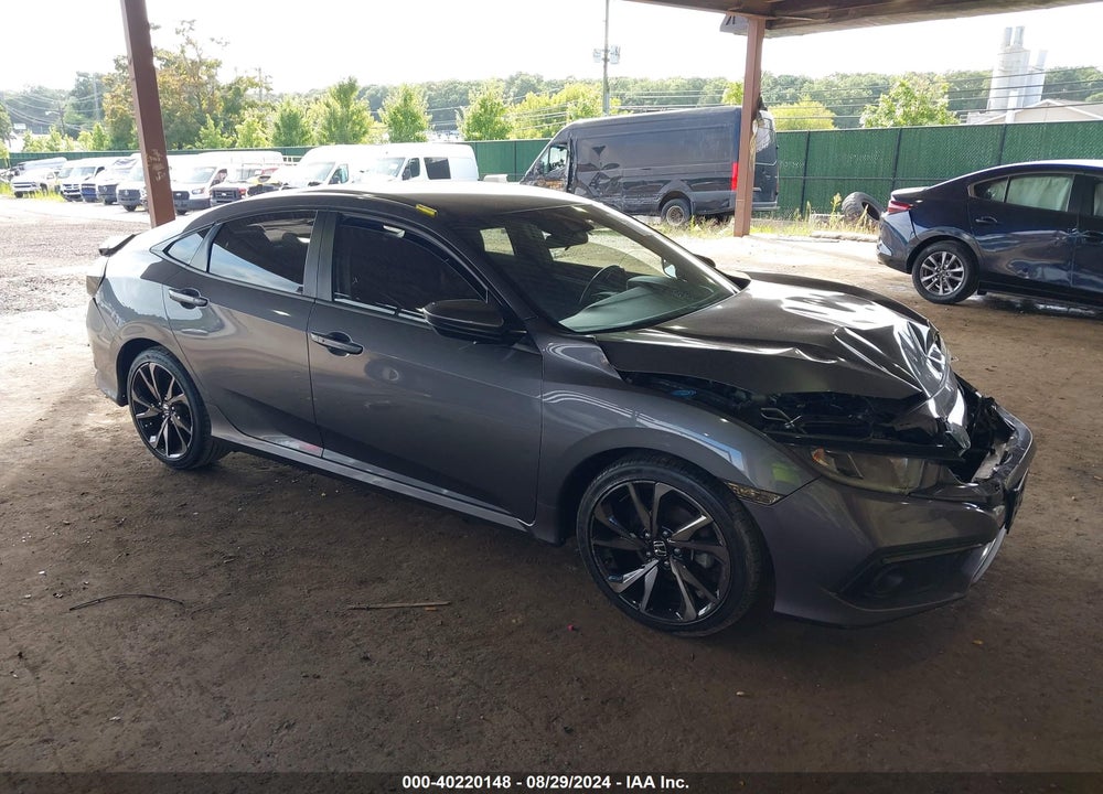 2019 HONDA CIVIC SPORT VIN: 2HGFC2F84KH540638