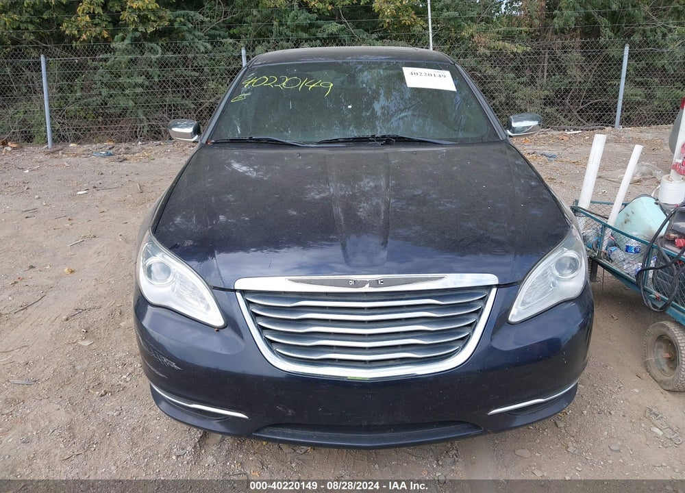 2011 CHRYSLER 200 LIMITED VIN: 1C3BC2FG1BN594186