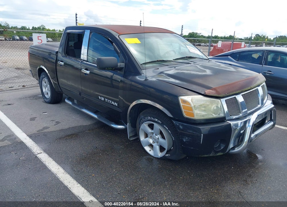 2006 NISSAN TITAN SE VIN: 1N6BA07A36N557286