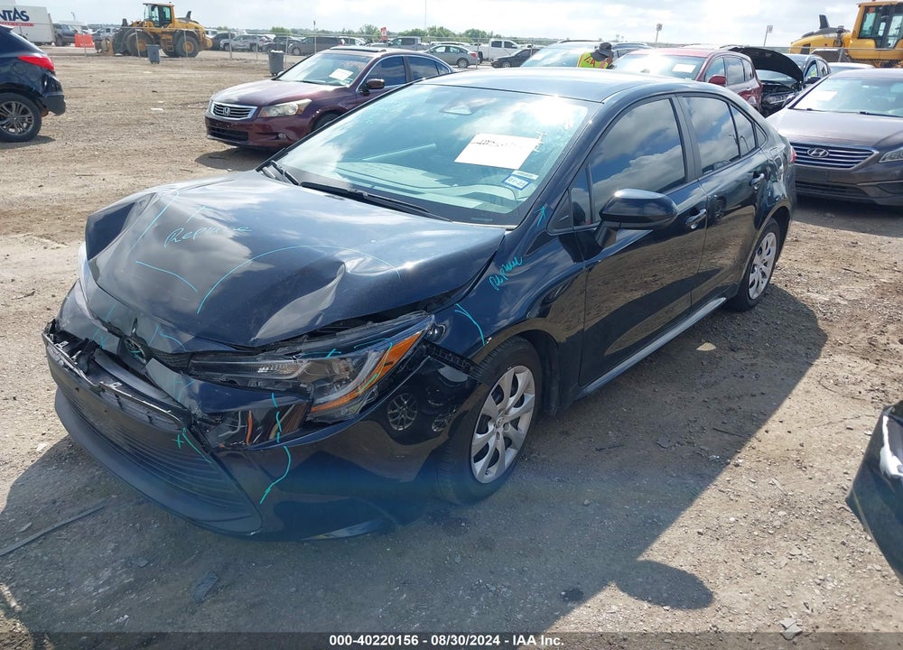 2023 TOYOTA COROLLA LE VIN: 5YFB4MDE5PP007522